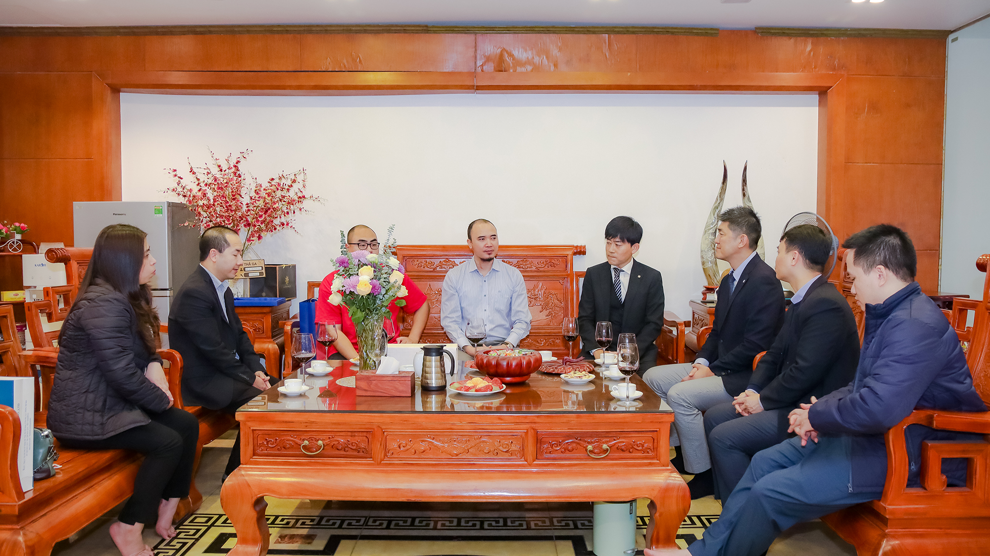 TOA Việt Nam có chuyến thăm và trao đổi hợp tác thương mại tại Trụ sở chính TCA – Trung Chính Audio