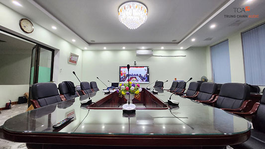 Hệ thống âm thanh hội thảo TOA TS-V90 cho phòng họp Sở Tư Pháp Lạng Sơn