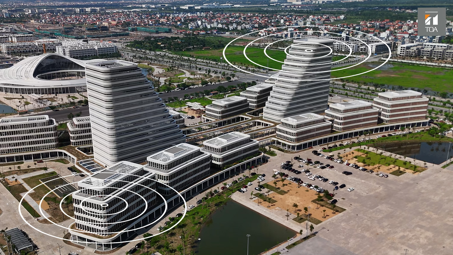 Lắp Đặt Hệ Thống Âm Thanh Thông Báo TOA VX-3000 Tại Trung Tâm Chính Trị Hành Chính TP Hải Phòng