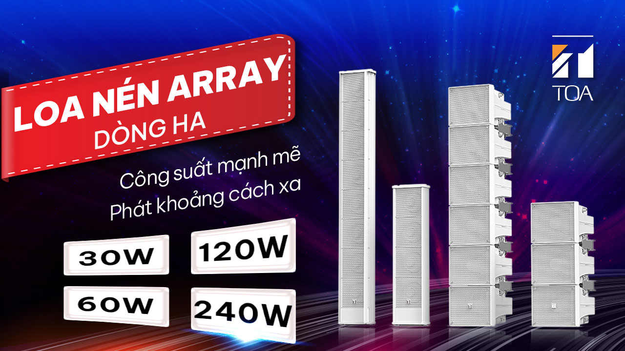 Loa nén array công suất