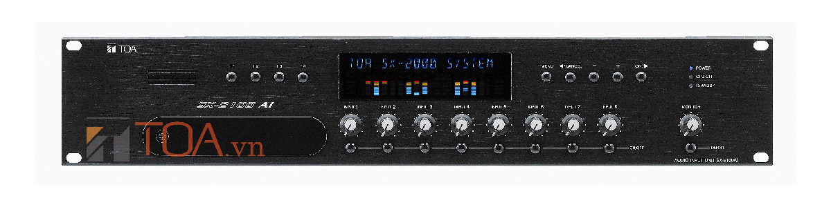 TOA SX-2100AI, hệ thống nguồn cấp điện TOA SX-2100AI, TOA power amplifier  SX-2100AI, amplifier kĩ thuật số toa