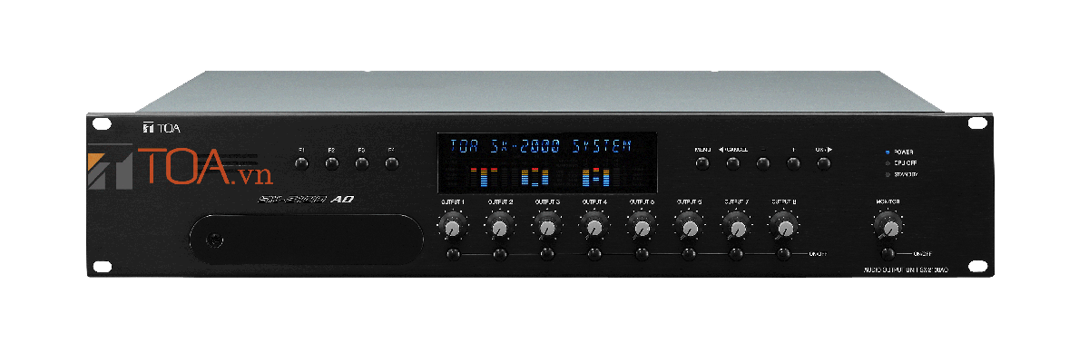 TOA SX-2100AO, hệ thống nguồn cấp điện TOA SX-2100AO, TOA power amplifier  SX-2100AO, amplifier kĩ thuật số toa