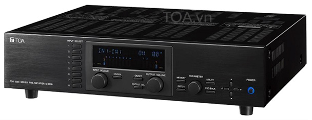 Tăng âm số liền mixer dạng Mô-đun TOA A-9500D2, mua  A-9500D2 chính hãng, giá bán tăng âm TOA  A-9500D2