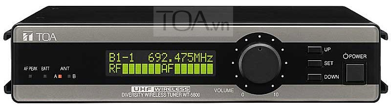 Bộ nhận không dây Digital TOA WT-D5800 chính hãng bảo hành 12 tháng