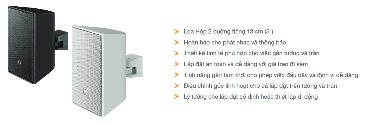 Loa hộp hai đường tiếng TOA F-05BT / F-05WT