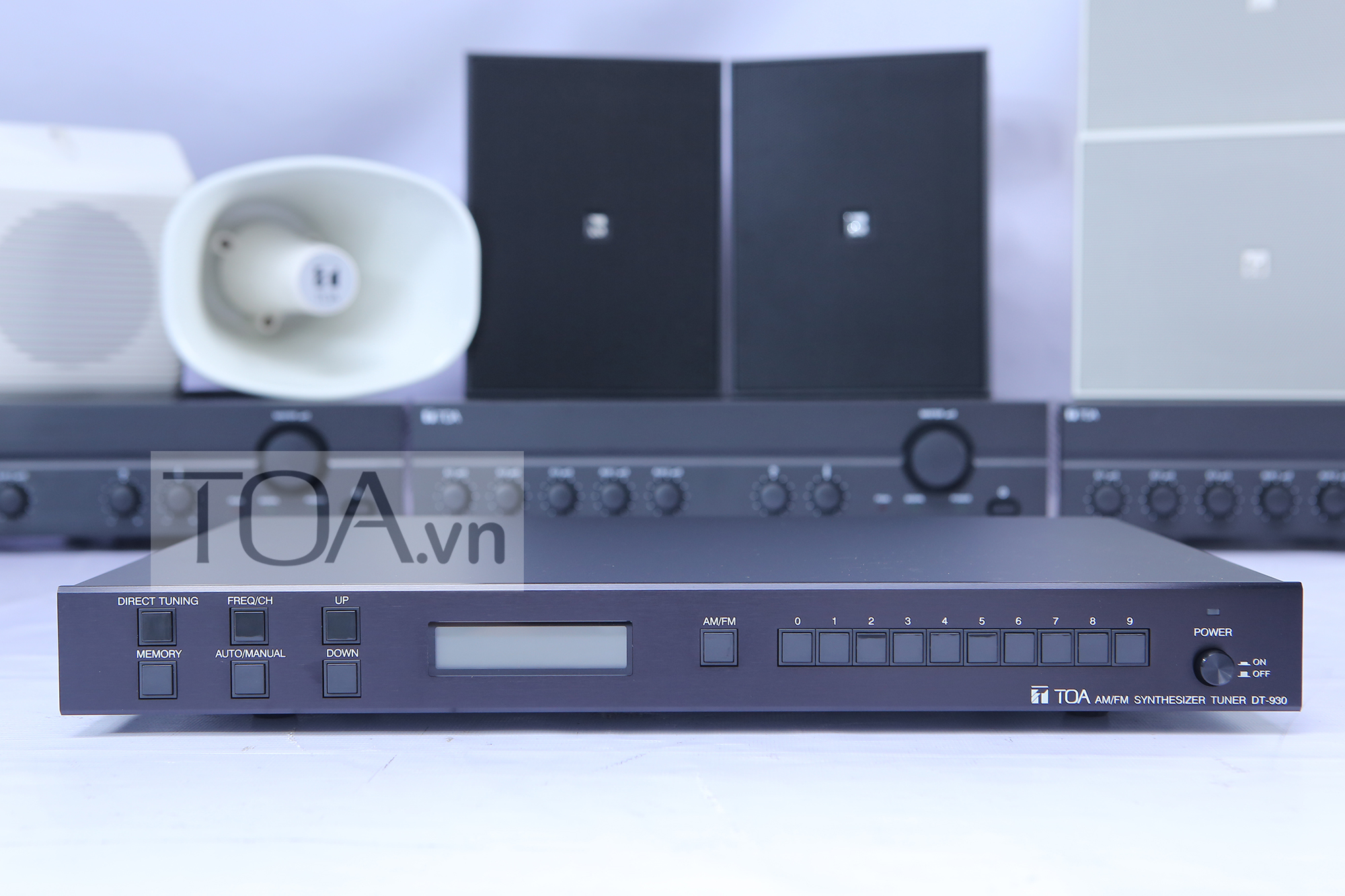 TOA DT-930 UL : AM/FM TUNER, SẢN PHẨM TOA DT-930 UL