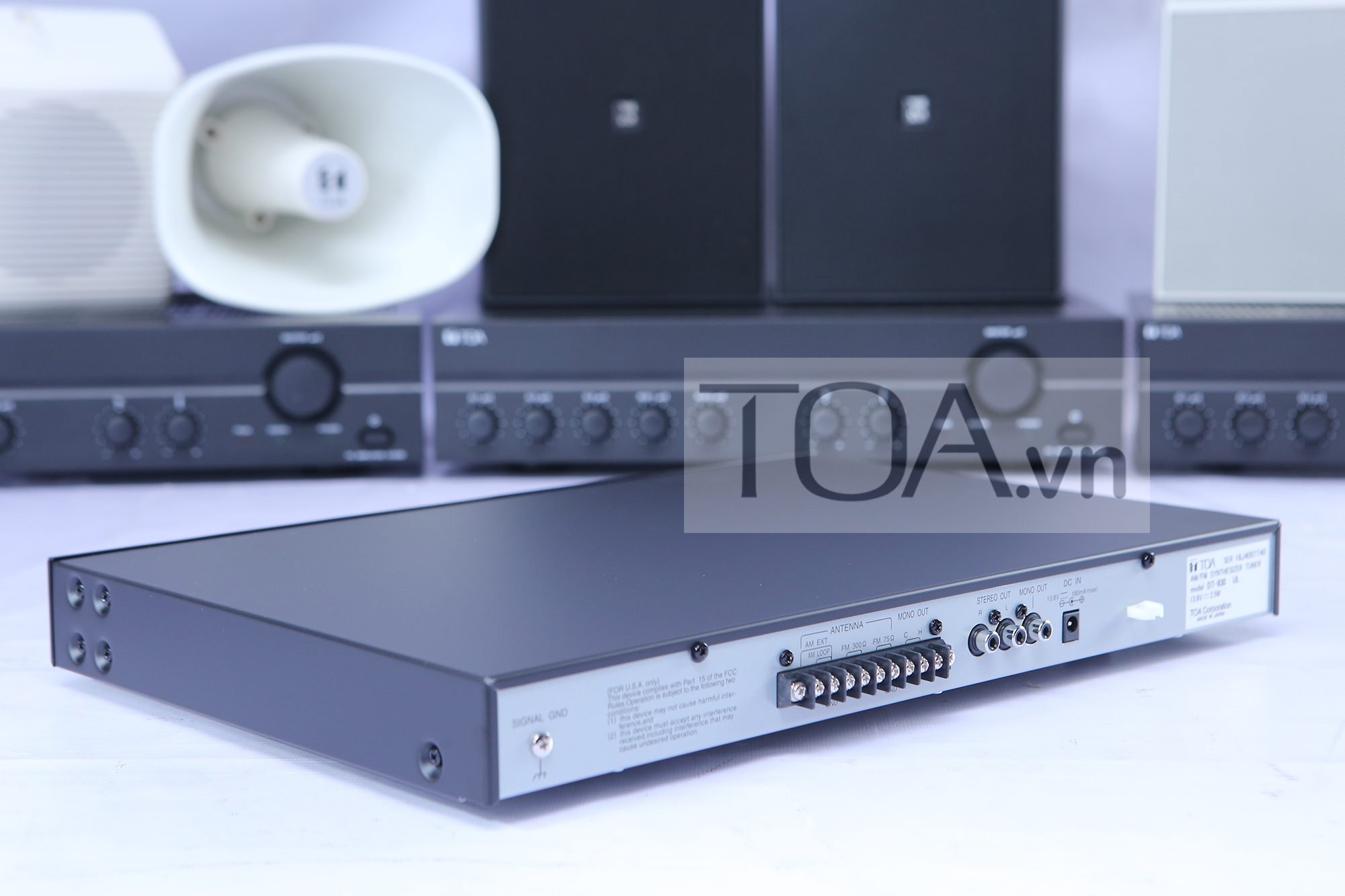 TOA DT-930 UL : AM/FM TUNER, SẢN PHẨM TOA DT-930 UL