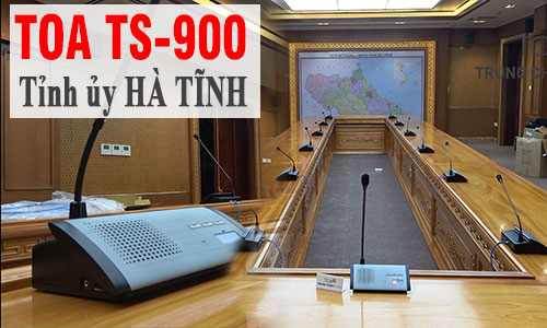 âm thanh hội nghị trực tuyến tỉnh ủy Hà Tĩnh