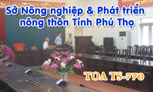Sở Nông nghiệp & Phát triển nông thôn Tỉnh Phú Thọ